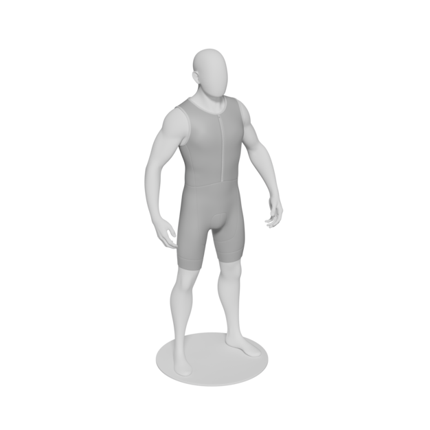 Męski trisuit bez rękawów