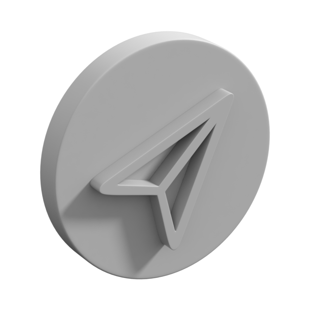 El icono de Telegram