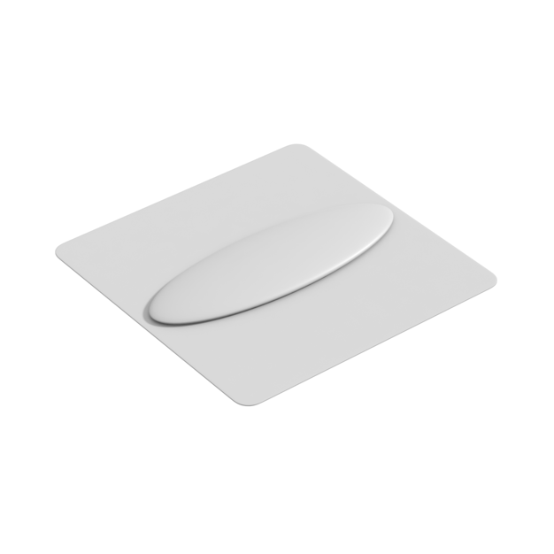 Pin ovalado