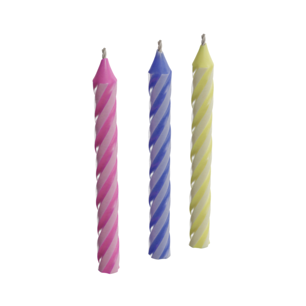 Velas de cumpleaños vector
