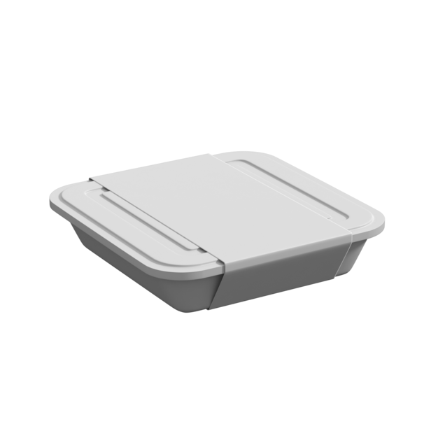 Caja tipo bandeja con tapa