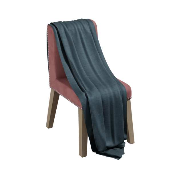 Chair With Cloth Cover