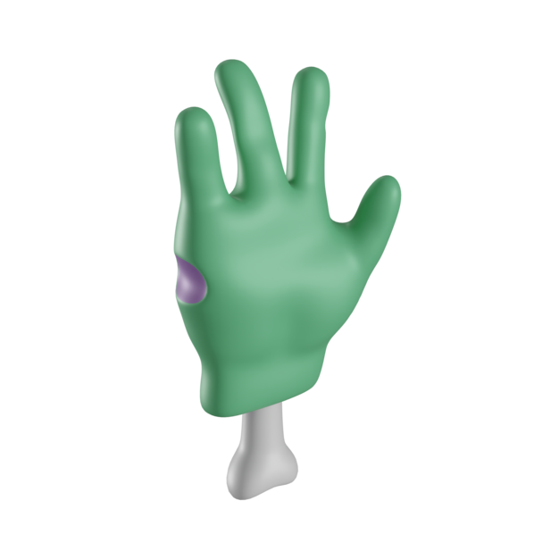 Icona Mano di zombie
