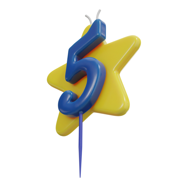 Thumbnail-https://img.freepik.com/3d-models/v2/S/J/M/V/S/6/5/SJMVS65B/star-shaped-birthday-candle-number-five-poster-3.png?t=st=1752365070~exp=1752368670~hmac=fd94a17eb23b6c581ed0404834f55cc01412725d25d0f2f96f9af82838799861