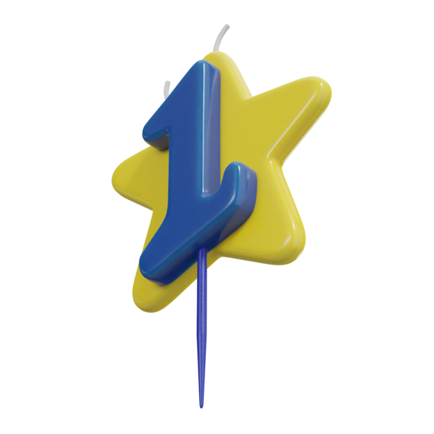 Thumbnail-https://img.freepik.com/3d-models/v2/S/J/W/M/V/B/I/SJWMVBIS/star-shaped-birthday-candle-number-one-poster-3.png?t=st=1752381937~exp=1752385537~hmac=d63340d250fc4914ee81713fafa1f98bec49e0ef8d89d0b6e014a6bf510e431c