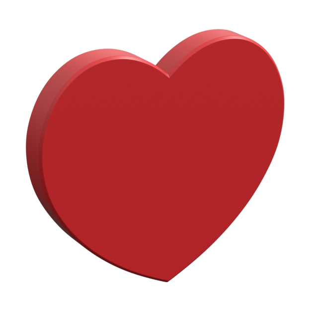 Fondo de corazón