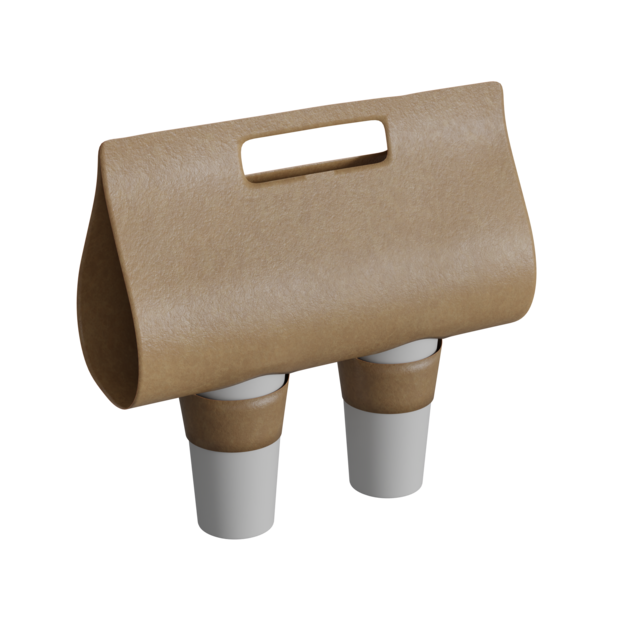 Tazas con soporte