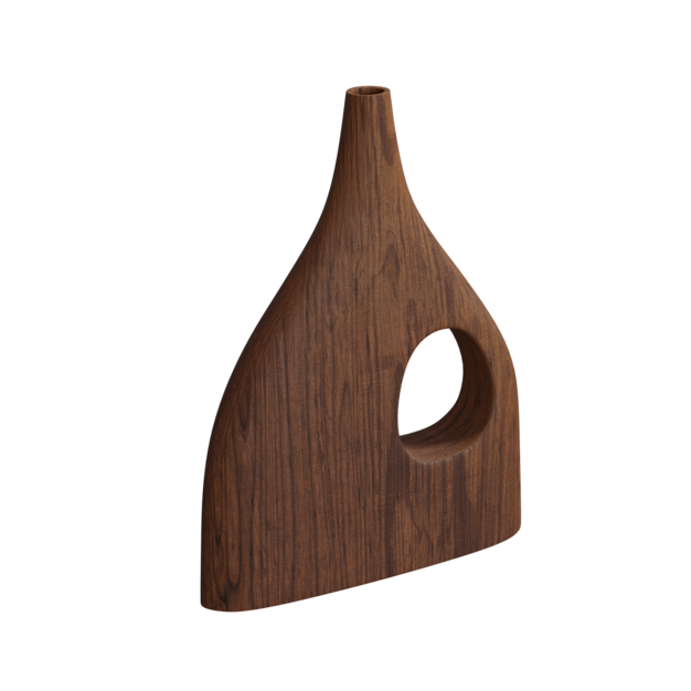 Maceta de madera