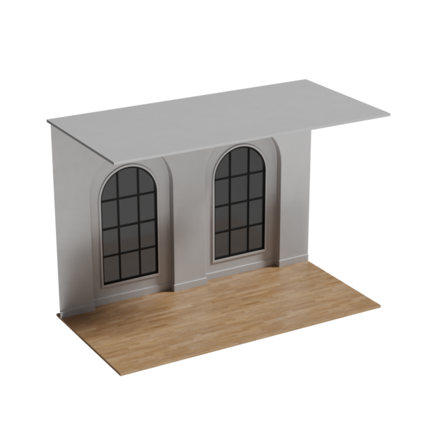 Ventana arqueada