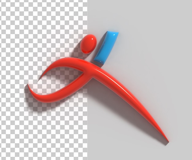 Abstrakcyjne logo internetowe Typograficzne przezroczyste psd