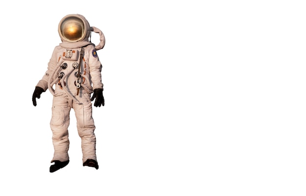 Astronauta w garniturze kosmicznym