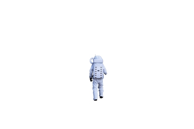 Astronauta w skafandrze kosmicznym