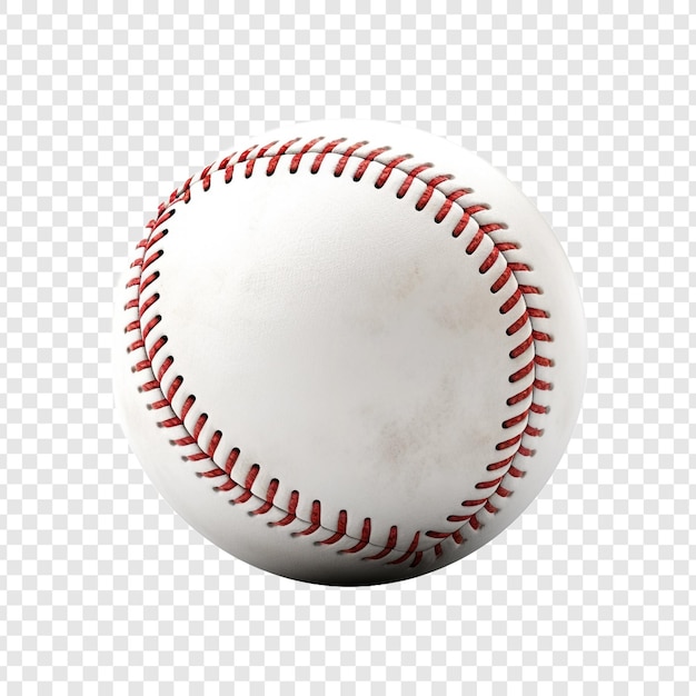 Bezpłatny plik PSD baseball wyizolowany na przezroczystym tle