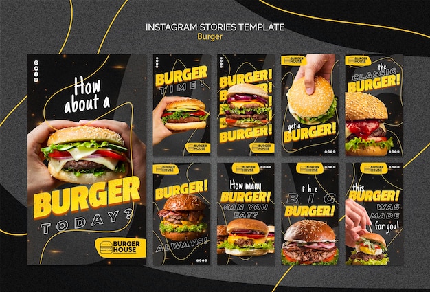 Burgerowe historie na Instagramie