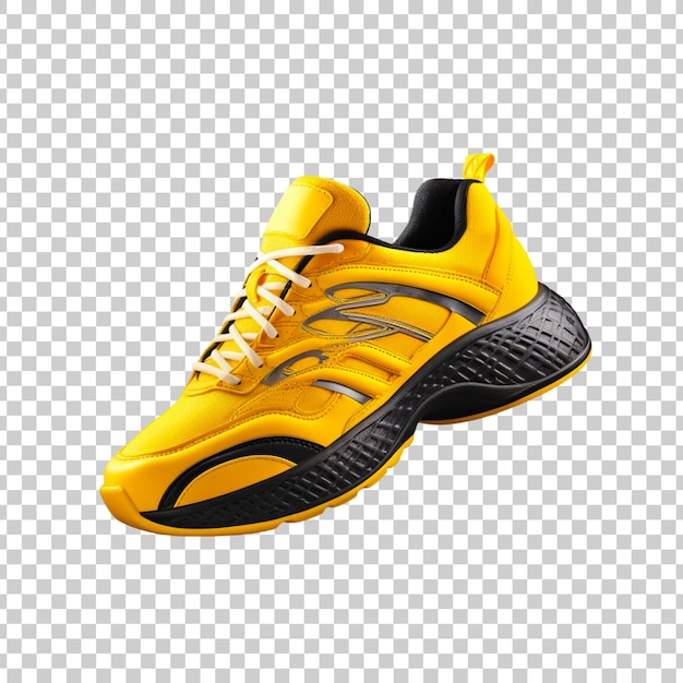 Bezpłatny plik PSD buty do biegania lub tenisówki na przezroczystym tle