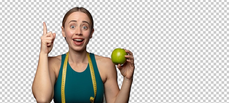 Bezpłatny plik PSD dorosła młoda blondynka koncepcja fitness