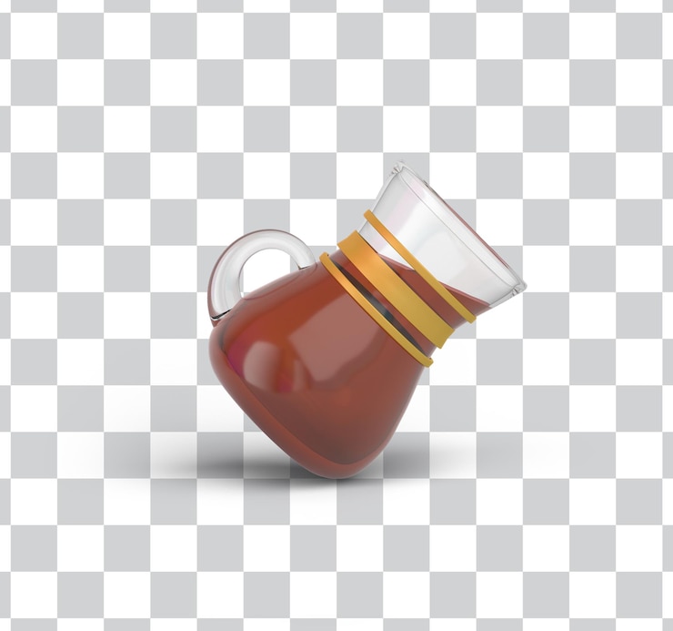 Bezpłatny plik PSD eid tea cup po lewej stronie