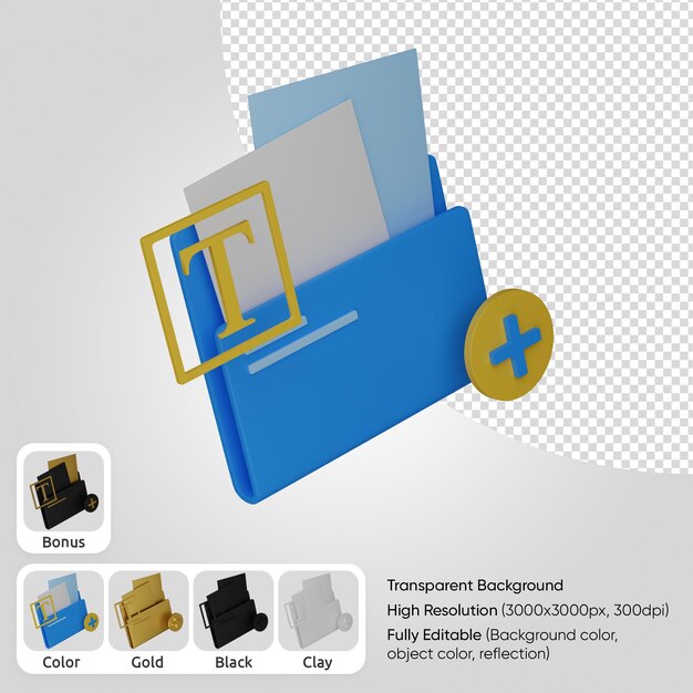 Folder Uporządkuj 3D
