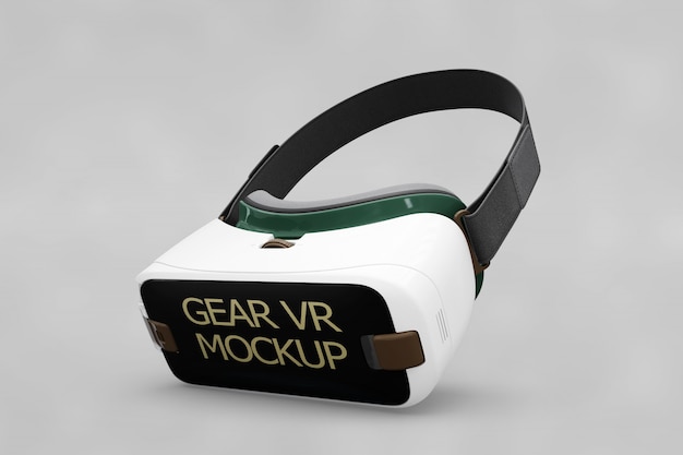 Bezpłatny plik PSD gear vr mockup