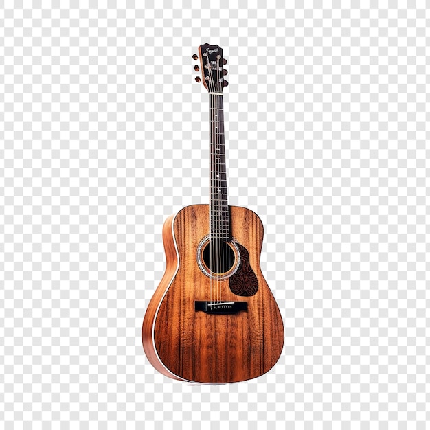 Gitara Izolowana Na Przezroczystym Tle