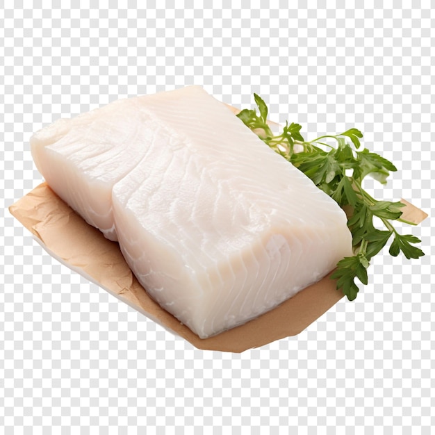 Halibut Na Przezroczystym Tle