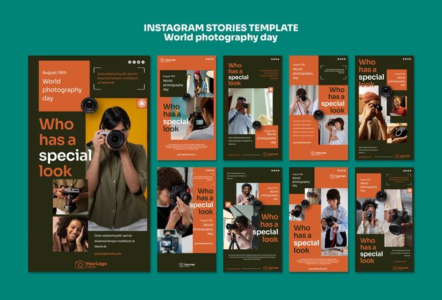 Historie na Instagramie z okazji Światowego Dnia Fotografii