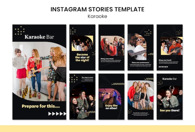 Historie Z Imprezy Karaoke Na Instagramie