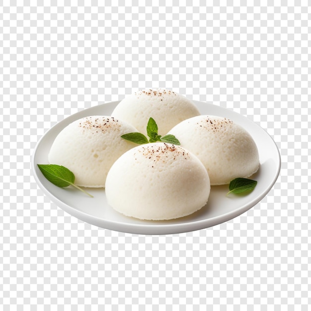 Idli Izolowane Na Przezroczystym Tle