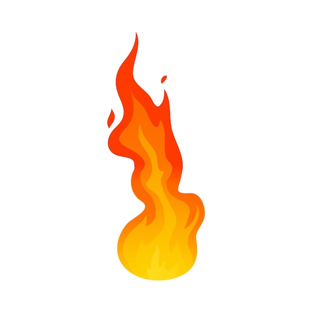Bezpłatny plik PSD ilustracja elementu ognia