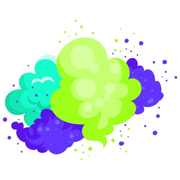 Ilustracja wybuchu prochu Holi