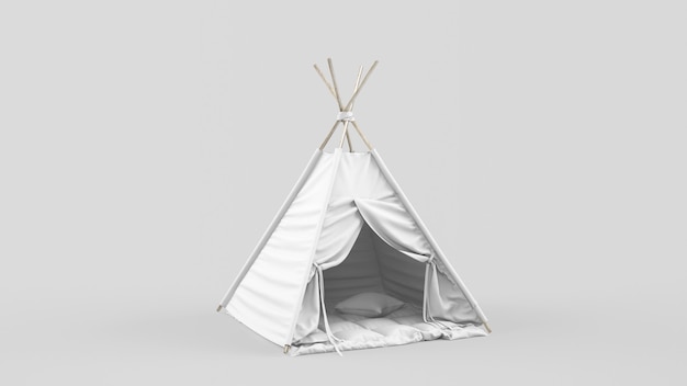 Indyjski namiot lub tipi dla dzieci