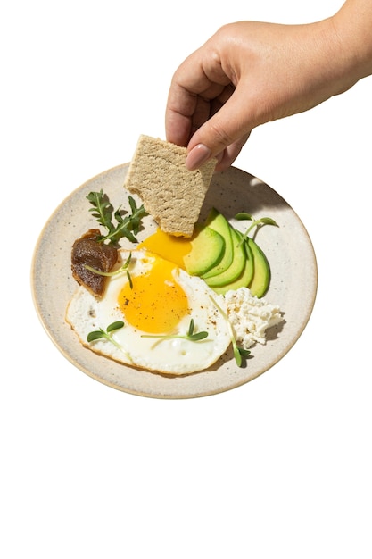 Keto dietetyczne danie martwe życie