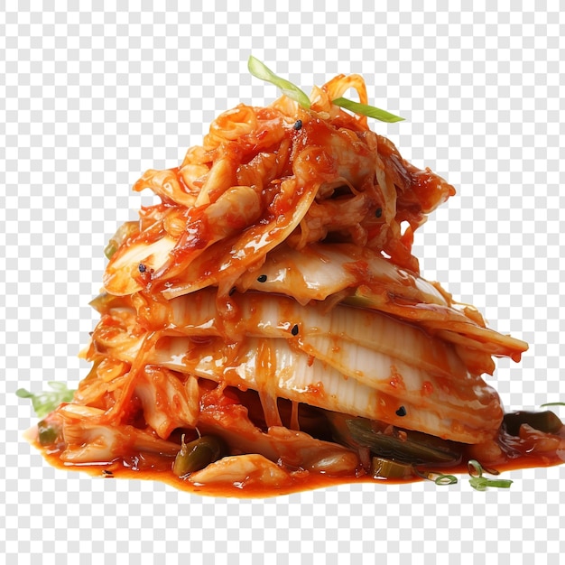 Bezpłatny plik PSD kimchi odizolowane na przezroczystym tle