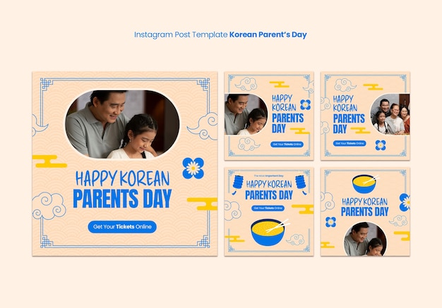 Koreańskie Posty Na Instagramie Z Okazji Dnia Rodziców