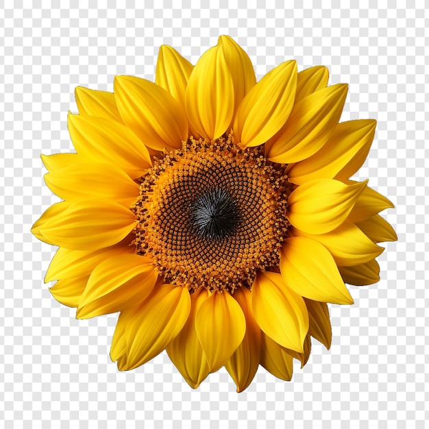 Kwiat Słonecznikowy Png Wyizolowany Na Przezroczystym Tle