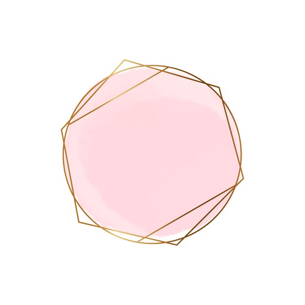 Logo różowych plam na białym tle