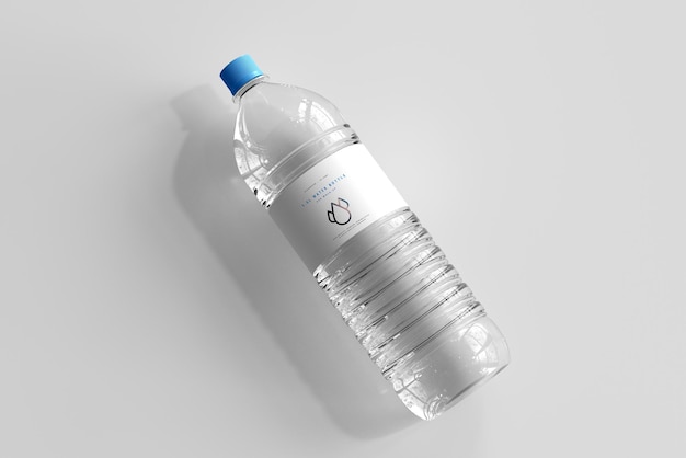 Makieta butelki świeżej wody