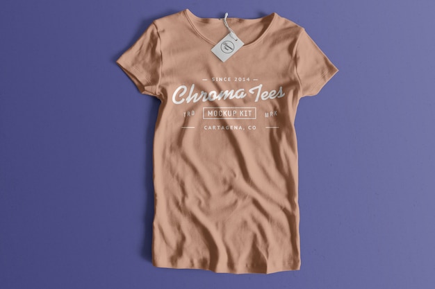 Makieta koszulki Chromatees