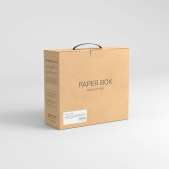Makieta pudełka z papieru