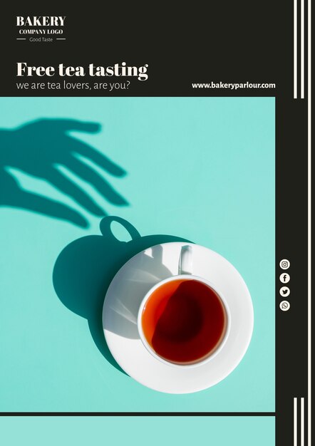 Marketingowy camapign promocyjny dla branży herbaty