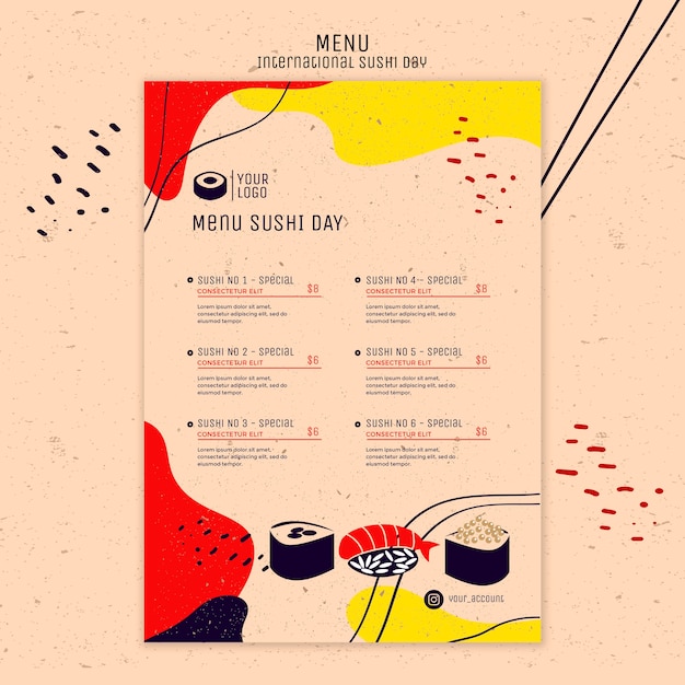 Międzynarodowe Menu Dnia Sushi