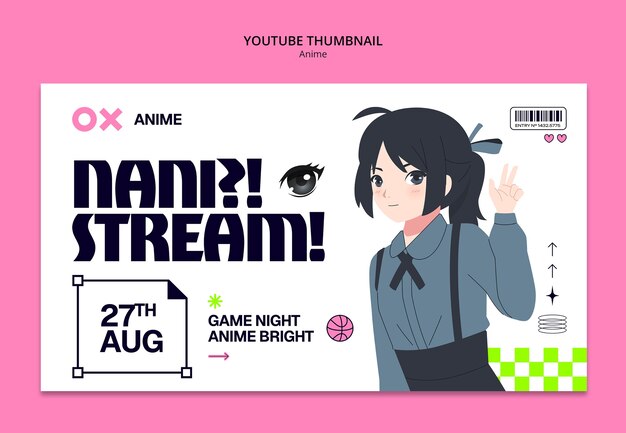 Miniaturka strumienia anime na YouTube