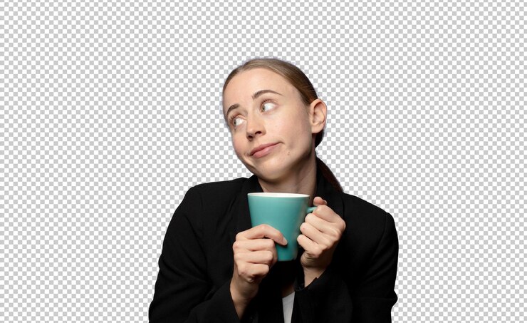 Bezpłatny plik PSD młoda blond bizneswoman