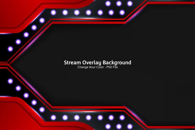 Nowoczesny temat cyfrowy twitch offline tło