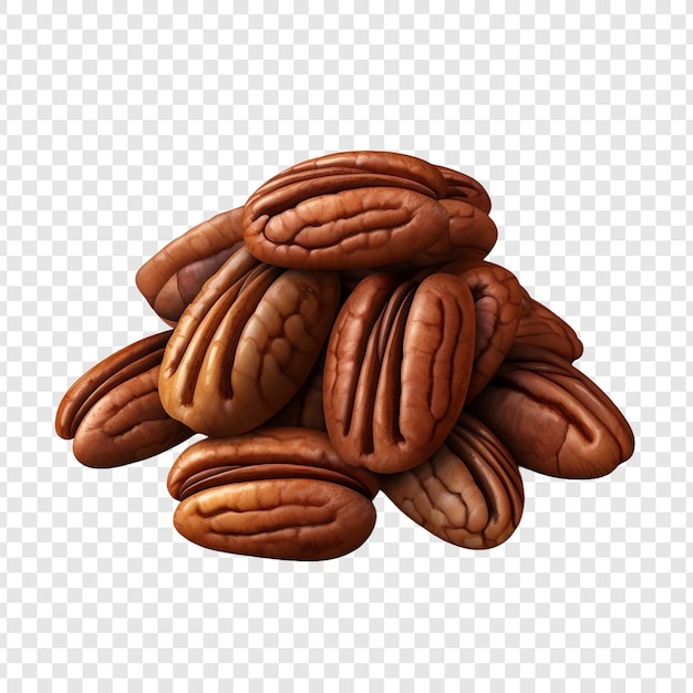 Pecan Izolowany Na Przezroczystym Tle