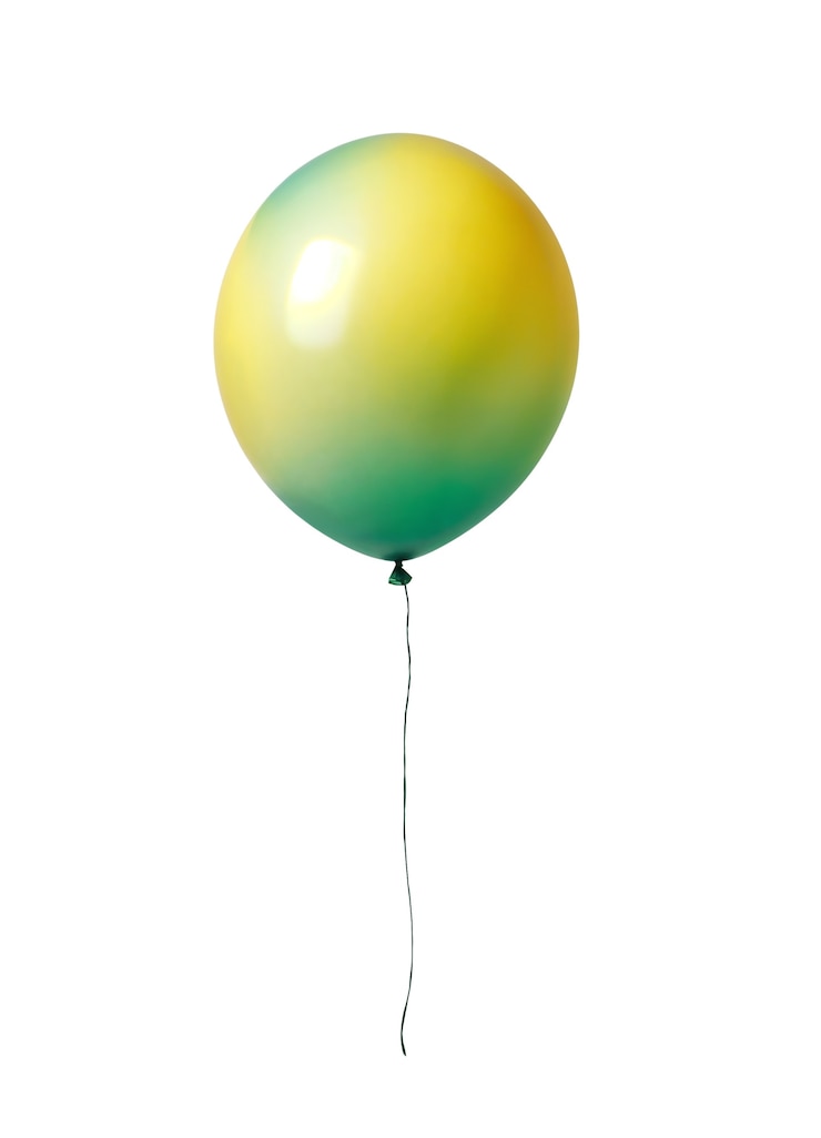 Bezpłatny plik PSD pięknie kolorowy balon.