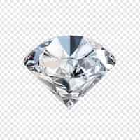 Bezpłatny plik PSD piękny diament izolowany na przezroczystym tle