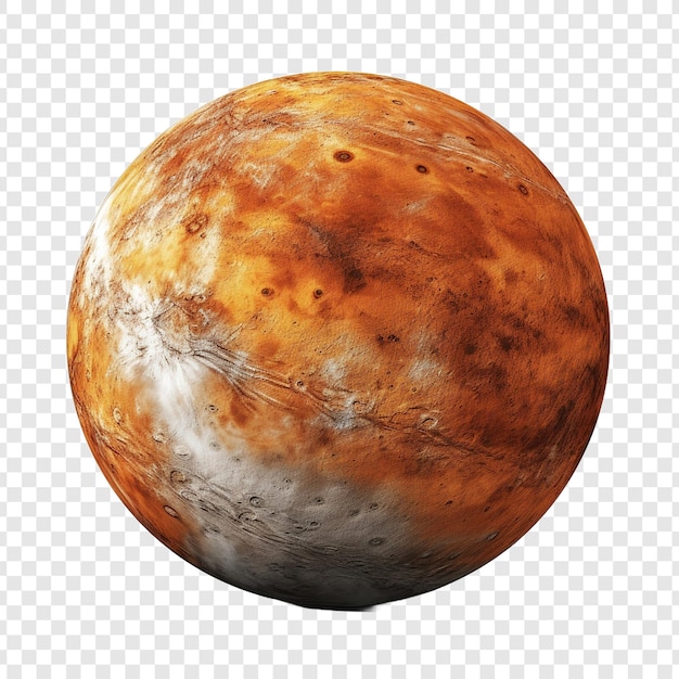 Planeta Merkury Lub Obca Planeta Wyizolowana Na Przezroczystym Tle