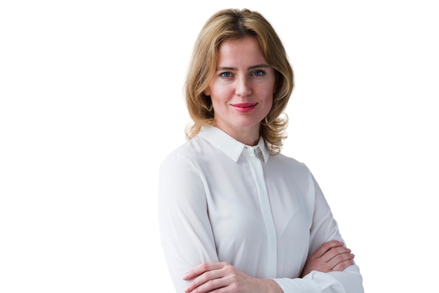 Bezpłatny plik PSD portret businesswoman