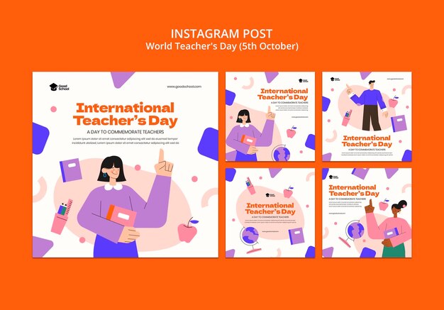 Posty Na Instagramie Z Okazji światowego Dnia Nauczyciela